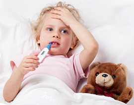 Как сбить температуру ребенку 1 год