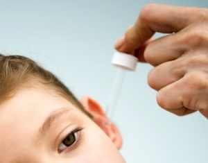 Лечение уха у детей капли